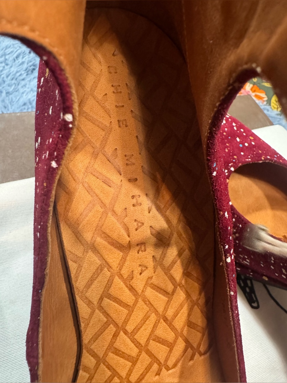 NIB Chie Mihara Liuma Suede Platform Heels In Size 39 - Picture 9 of 16